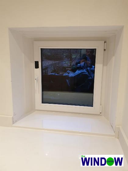 White uPVC Window