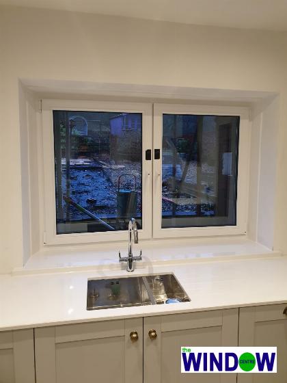 White uPVC Window
