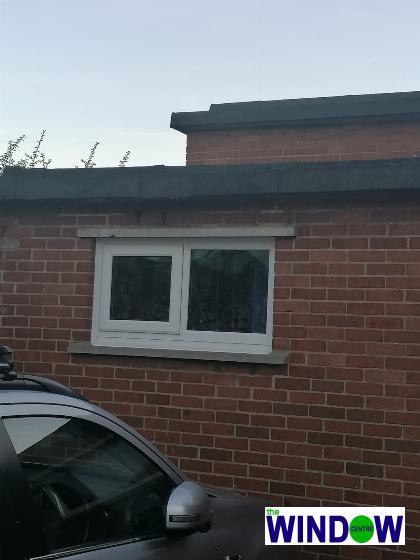 White uPVC Window fitted at Newport Ambulance Office