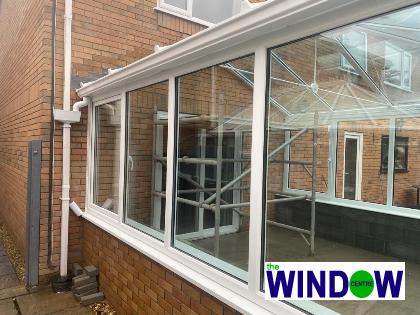 New conservatory in South Wales