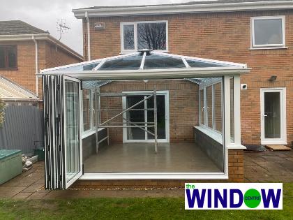 New conservatory in South Wales